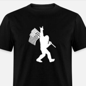 Big Foot Flag Peace Out